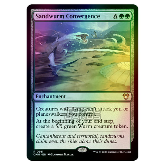 Magic The Gathering - Commander Masters - Sandwurm Convergence - 0911 (Foil)