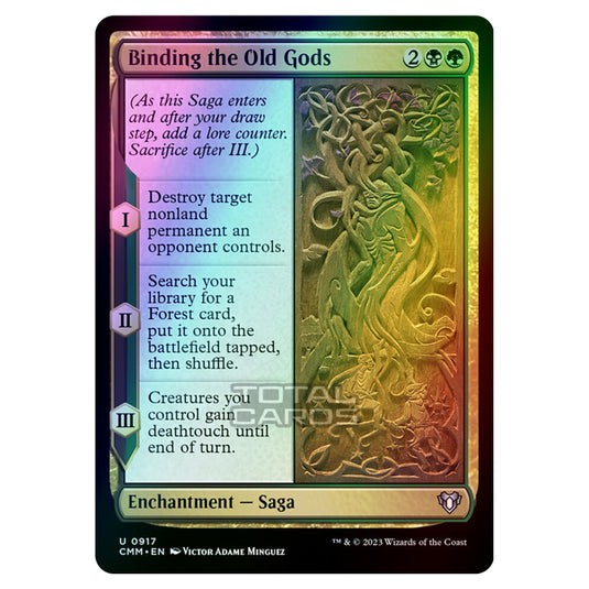 Magic The Gathering - Commander Masters - Binding the Old Gods - 0917 (Foil)