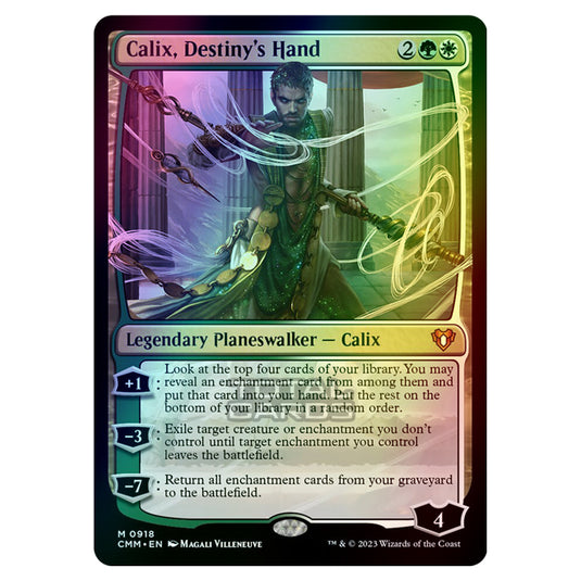 Magic The Gathering - Commander Masters - Calix, Destiny's Hand - 0918 (Foil)