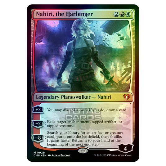 Magic The Gathering - Commander Masters - Nahiri, the Harbinger - 0929 (Foil)