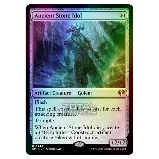 Magic The Gathering - Commander Masters - Ancient Stone Idol - 0940 (Foil)