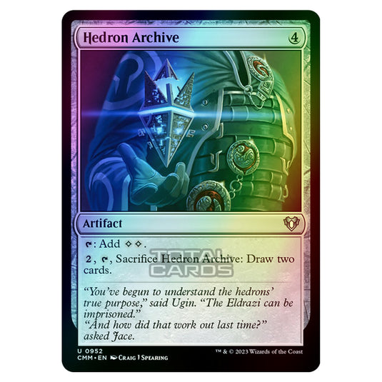 Magic The Gathering - Commander Masters - Hedron Archive - 0952 (Foil)