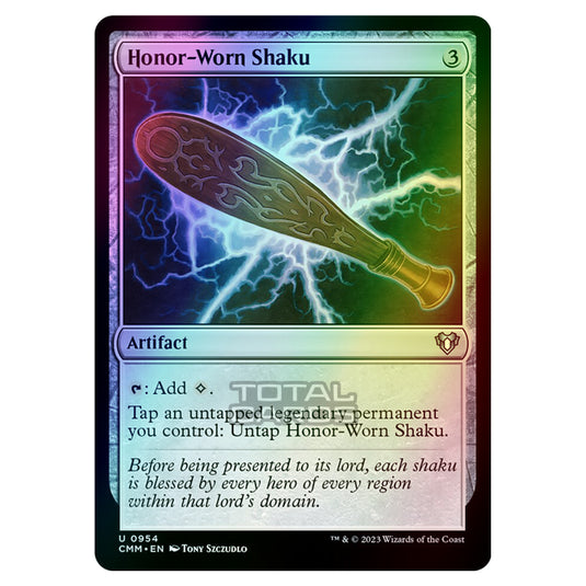 Magic The Gathering - Commander Masters - Honor-Worn Shaku - 0954 (Foil)