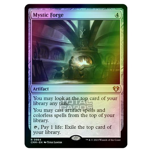 Magic The Gathering - Commander Masters - Mystic Forge - 0964 (Foil)