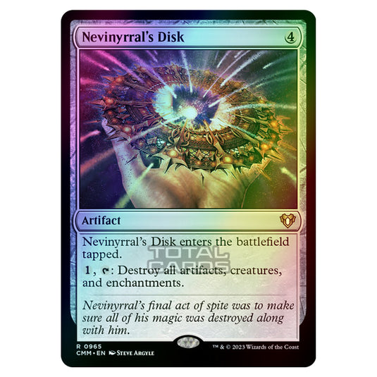 Magic The Gathering - Commander Masters - Nevinyrral's Disk - 0965 (Foil)