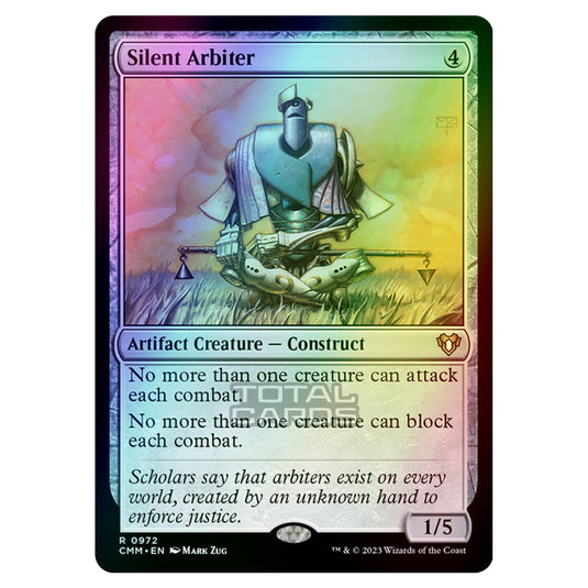 Magic The Gathering - Commander Masters - Silent Arbiter - 0972 (Foil)