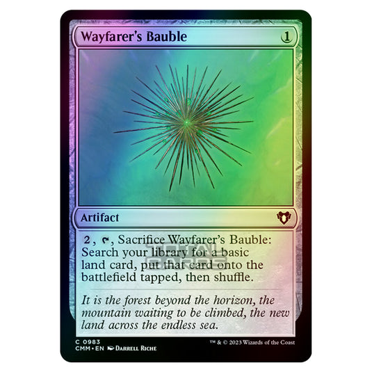 Magic The Gathering - Commander Masters - Wayfarer's Bauble - 0983 (Foil)