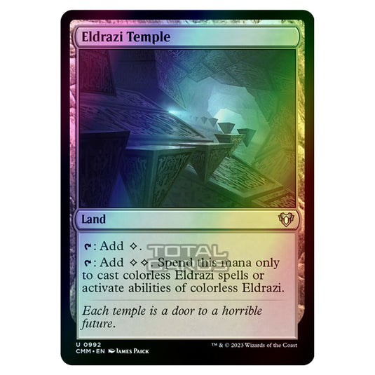 Magic The Gathering - Commander Masters - Eldrazi Temple - 0992 (Foil)