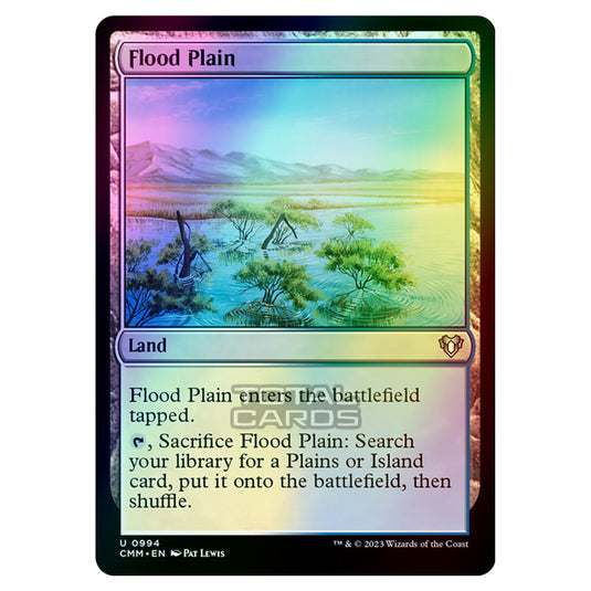 Magic The Gathering - Commander Masters - Flood Plain - 0994 (Foil)