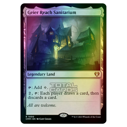 Magic The Gathering - Commander Masters - Geier Reach Sanitarium - 1000 (Foil)