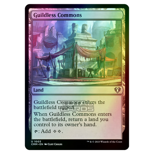 Magic The Gathering - Commander Masters - Guildless Commons - 1003 (Foil)