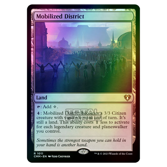 Magic The Gathering - Commander Masters - Mobilized District - 1011 (Foil)