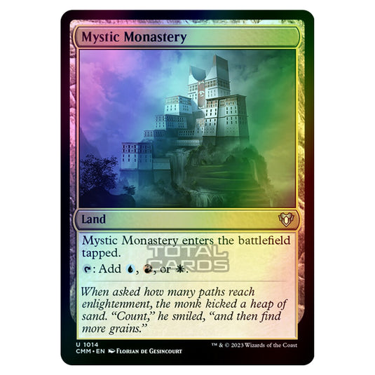 Magic The Gathering - Commander Masters - Mystic Monastery - 1014 (Foil)