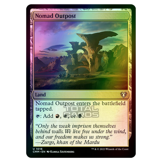 Magic The Gathering - Commander Masters - Nomad Outpost - 1016 (Foil)