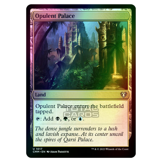 Magic The Gathering - Commander Masters - Opulent Palace - 1017 (Foil)