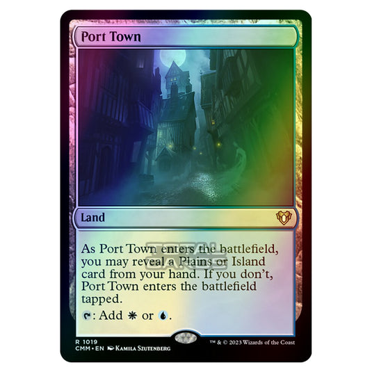 Magic The Gathering - Commander Masters - Port Town - 1019 (Foil)