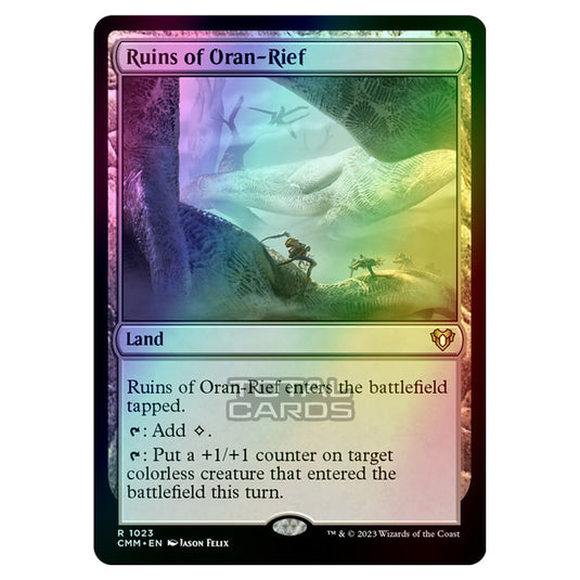 Magic The Gathering - Commander Masters - Ruins of Oran-Rief - 1023 (Foil)