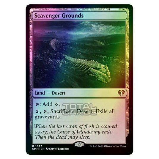Magic The Gathering - Commander Masters - Scavenger Grounds - 1027 (Foil)