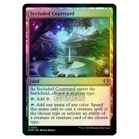 Magic The Gathering - Commander Masters - Secluded Courtyard - 1030 (Foil)