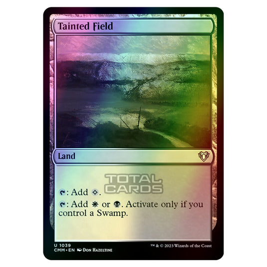 Magic The Gathering - Commander Masters - Tainted Field - 1039 (Foil)