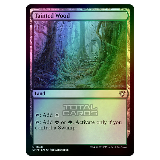 Magic The Gathering - Commander Masters - Tainted Wood - 1040 (Foil)