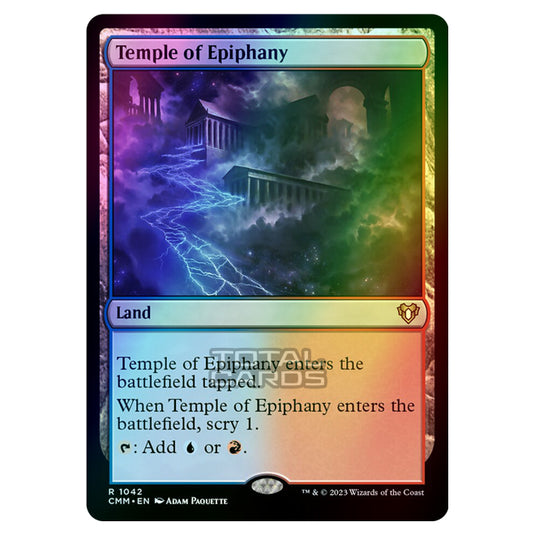 Magic The Gathering - Commander Masters - Temple of Epiphany - 1042 (Foil)