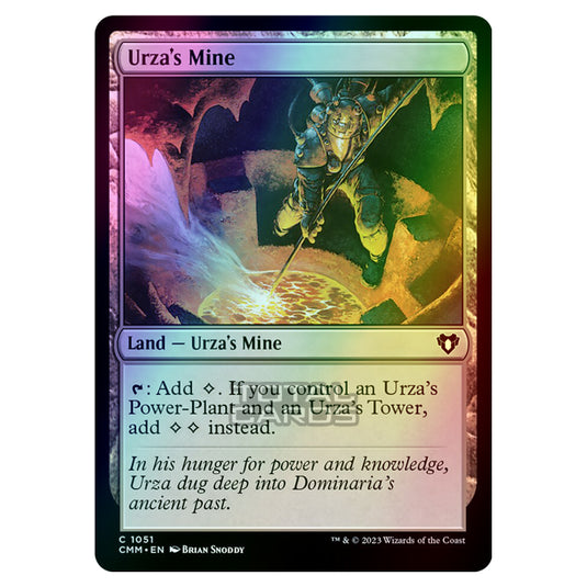 Magic The Gathering - Commander Masters - Urza's Mine - 1051 (Foil)