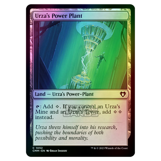 Magic The Gathering - Commander Masters - Urza's Power Plant - 1052 (Foil)