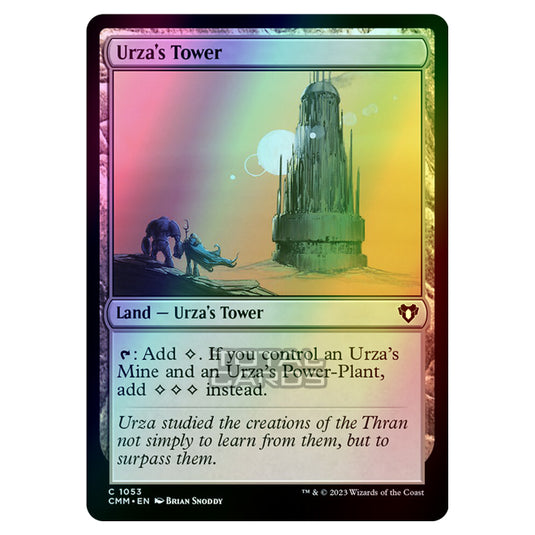Magic The Gathering - Commander Masters - Urza's Tower - 1053 (Foil)