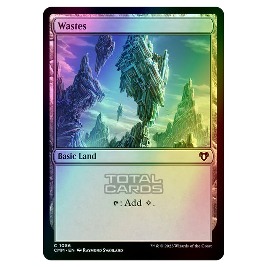 Magic The Gathering - Commander Masters - Wastes - 1056 (Foil)
