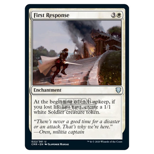 Magic The Gathering - Commander Legends - First Response - 22/361