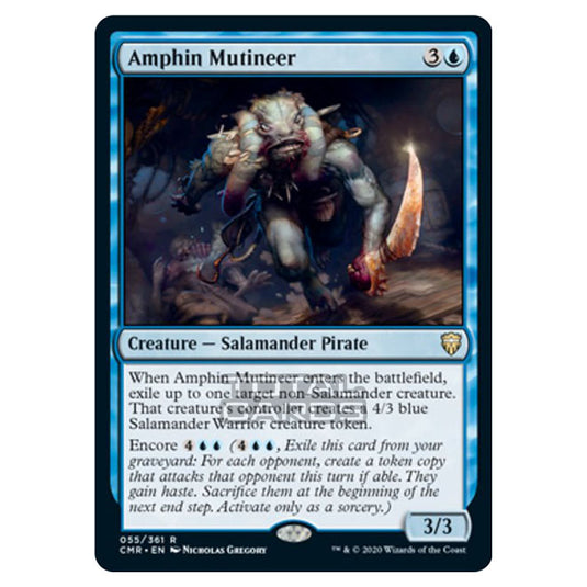 Magic The Gathering - Commander Legends - Amphin Mutineer - 55/361