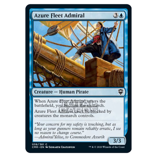 Magic The Gathering - Commander Legends - Azure Fleet Admiral - 58/361
