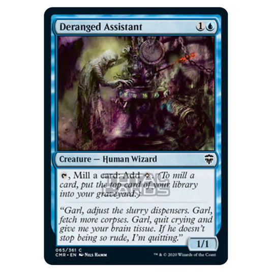 Magic The Gathering - Commander Legends - Deranged Assistant - 65/361