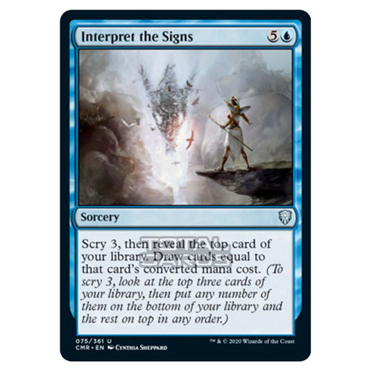 Magic The Gathering - Commander Legends - Interpret the Signs - 75/361