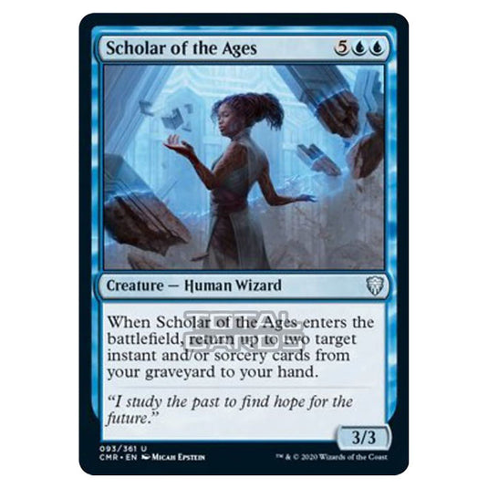 Magic The Gathering - Commander Legends - Scholar of the Ages - 93/361