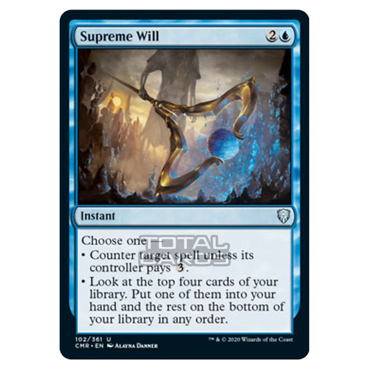 Magic The Gathering - Commander Legends - Supreme Will - 102/361