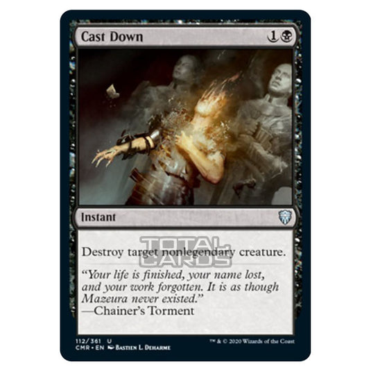 Magic The Gathering - Commander Legends - Cast Down - 112/361