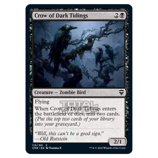 Magic The Gathering - Commander Legends - Crow of Dark Tidings - 115/361