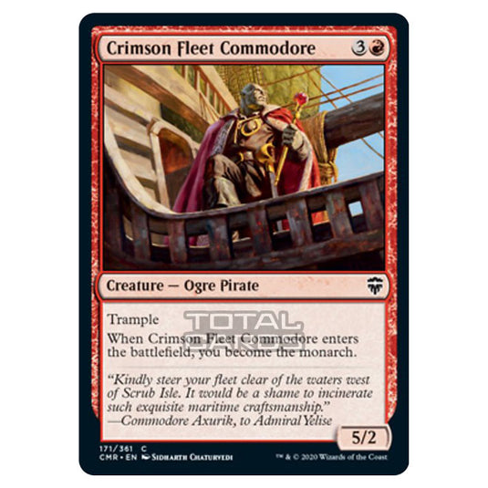 Magic The Gathering - Commander Legends - Crimson Fleet Commodore - 171/361