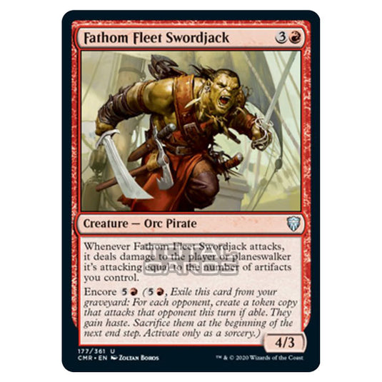 Magic The Gathering - Commander Legends - Fathom Fleet Swordjack - 177/361