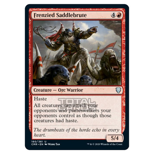 Magic The Gathering - Commander Legends - Frenzied Saddlebrute - 180/361