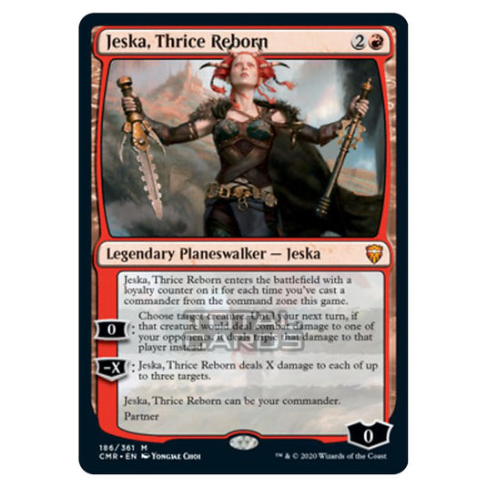 Magic The Gathering - Commander Legends - Jeska, Thrice Reborn - 186/361