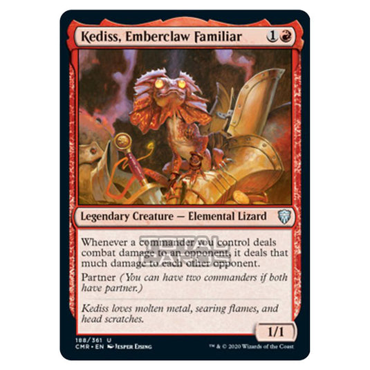 Magic The Gathering - Commander Legends - Kediss, Emberclaw Familiar - 188/361