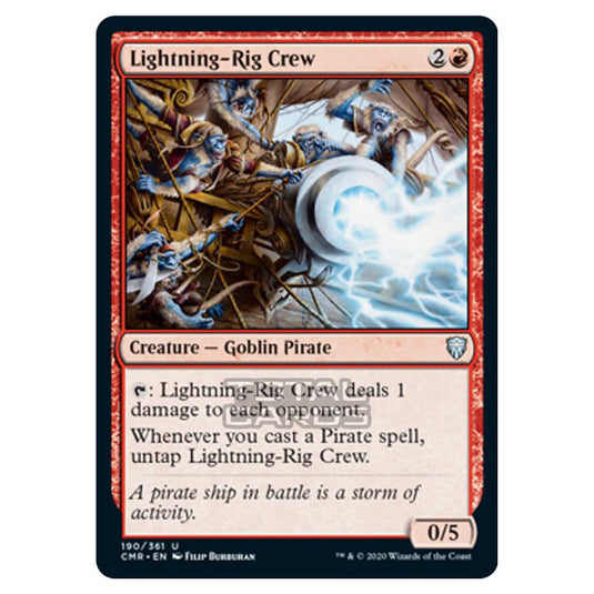 Magic The Gathering - Commander Legends - Lightning-Rig Crew - 190/361