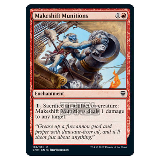 Magic The Gathering - Commander Legends - Makeshift Munitions - 191/361