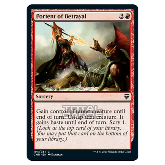 Magic The Gathering - Commander Legends - Portent of Betrayal - 194/361