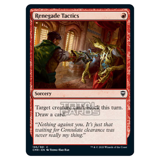 Magic The Gathering - Commander Legends - Renegade Tactics - 195/361