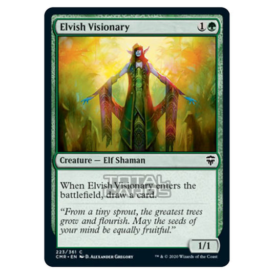 Magic The Gathering - Commander Legends - Elvish Visionary - 223/361