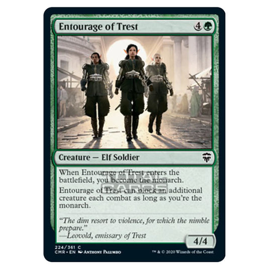 Magic The Gathering - Commander Legends - Entourage of Trest - 224/361